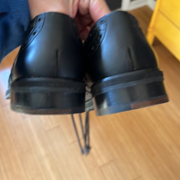 Gaelic Themes Scotland Brogues Mens Piper Size 6 Black Leather - Picture 5 of 8